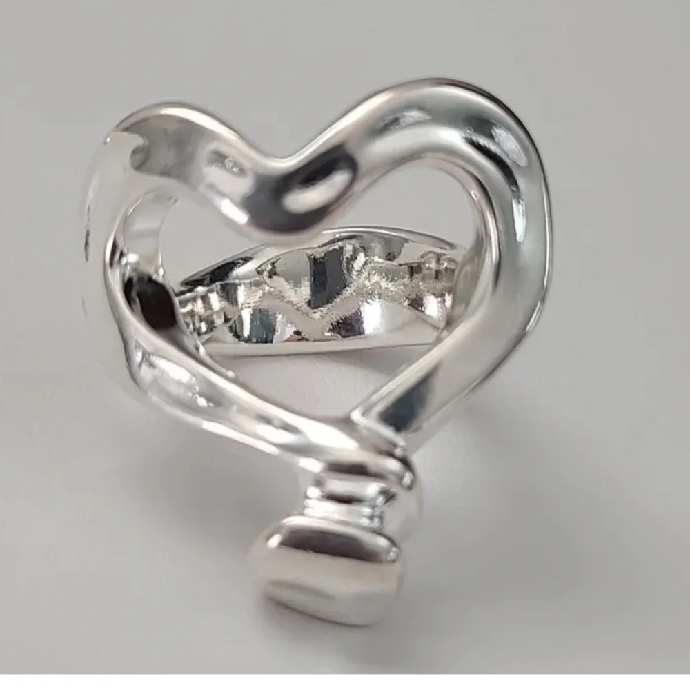 Uno De 50 Ring - Nailed Heart - Silver - Brand New